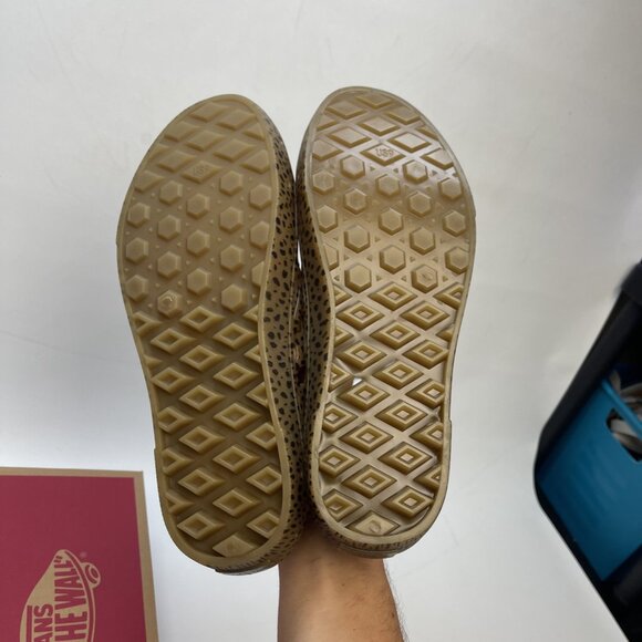 Vans Slip-On TRK Animal Cheetah Print AOP 'Brown Black' Men's Size 9 US NEW - Picture 7 of 10